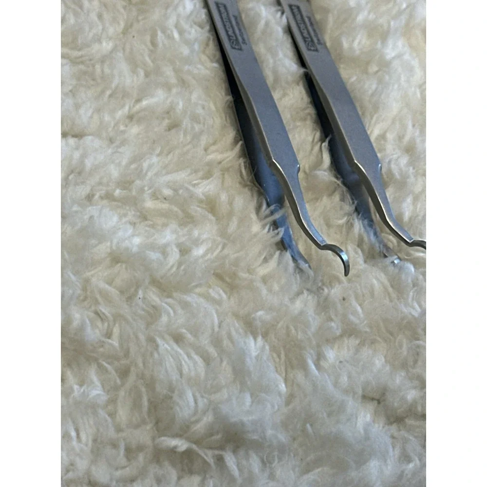 Lindstrom Switzerland Tweezers 58 A • Sa‎ Lot Of 2